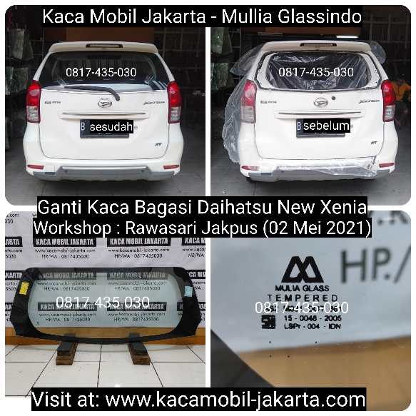 Layanan Ganti Kaca Mobil Belakang Avanza Xenia Murah di Bekasi