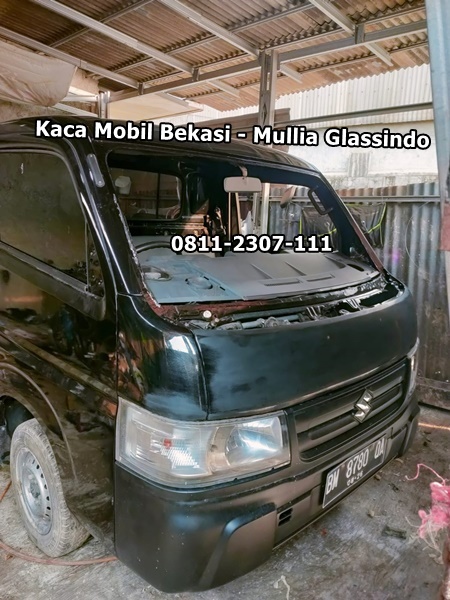 Tempat Penggantian Kaca Depan Suzuki Carry yang Retak di Bekasi Murah 