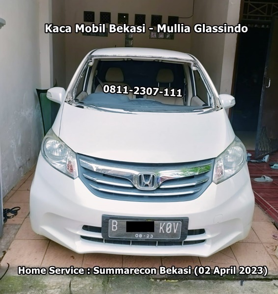 Harga Penggantian Kaca Depan Honda Freed di Bekasi Cikarang Original
