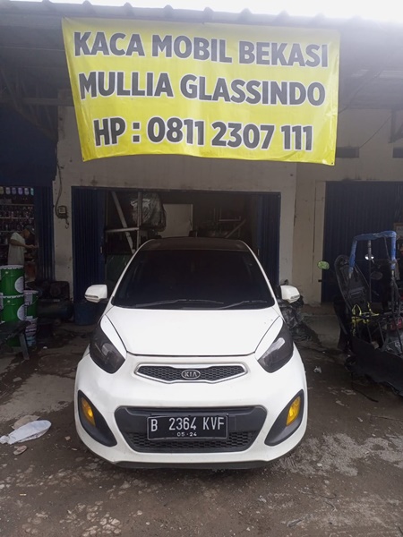 Ganti Kaca Depan KIA Picanto di Bekasi Murah