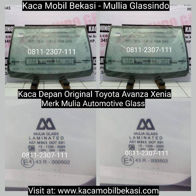 Ready Stok Kaca Mobil Depan Original Avanza Xenia di Bekasi Murah