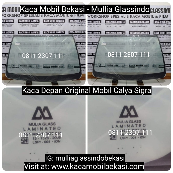 Jual Kaca Depan Original Calya Sigra di Bekasi Murah dan Bergaransi
