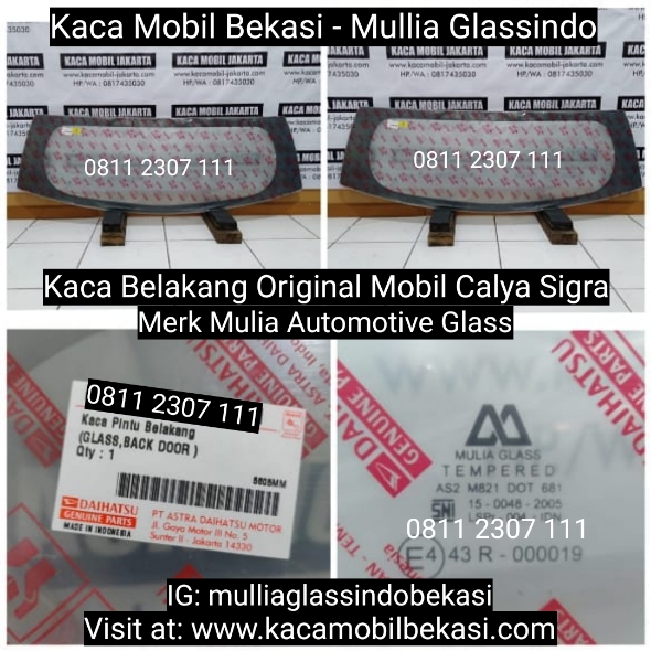 Jual Kaca Belakang Original Calya Sigra di Bekasi Murah dan Garansi