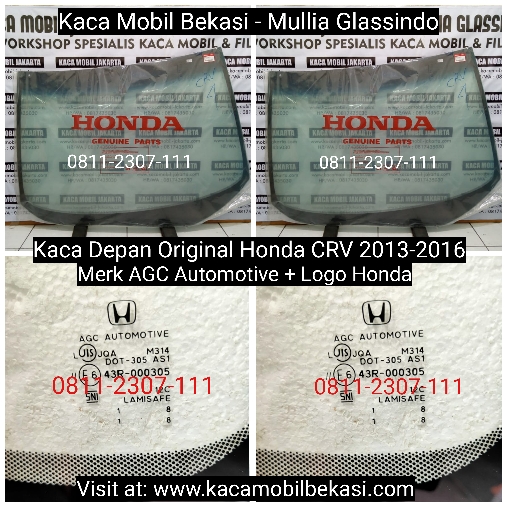 Ready Stok Kaca Depan Original Honda CRV 2013-2016 di Bekasi Cikarang Cikampek Karawang