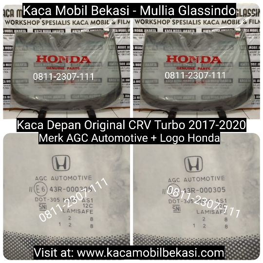 Harga Kaca Depan Original Honda CRV Turbo di Bekasi Cikarang Karawang