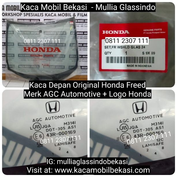 Jual Kaca Depan Original Honda Freed di Bekasi 