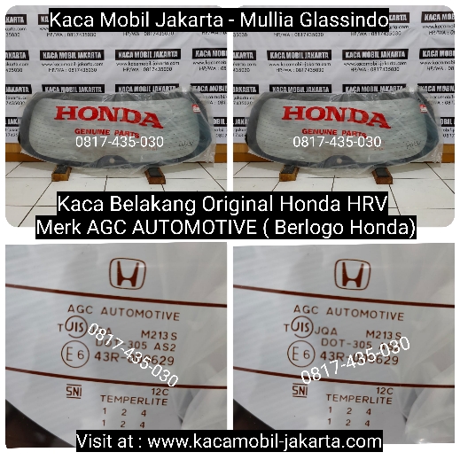 Jual Kaca Belakang Mobil Honda HRV di Bekasi Cikarang Karawang