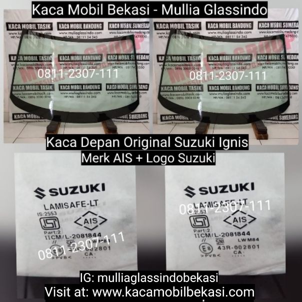 Ready Stok Kaca Depan Suzuki Ignis Original di Bekasi Bergaransi