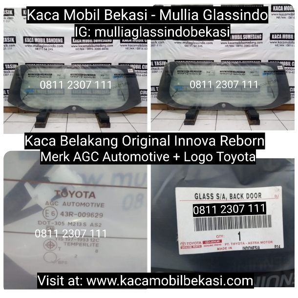 Jual Kaca Belakang Original Innova Reborn di Bekasi Murah dan Bergaransi