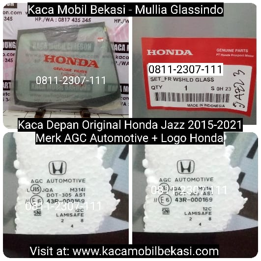 Ready Stok Kaca Depan Original Honda Jazz di Bekasi Cikarang Cikampek Karawang
