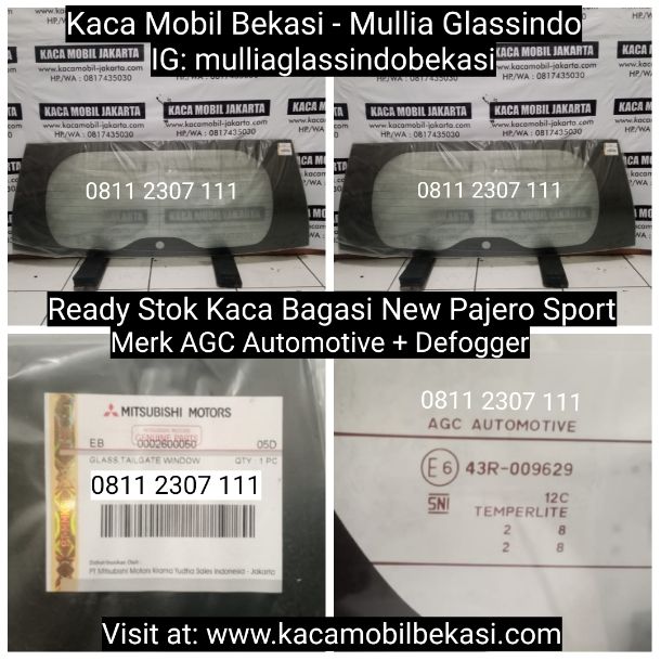 Jual Kaca Belakang Original Mitsubishi Pajero Sport Murah di Bekasi
